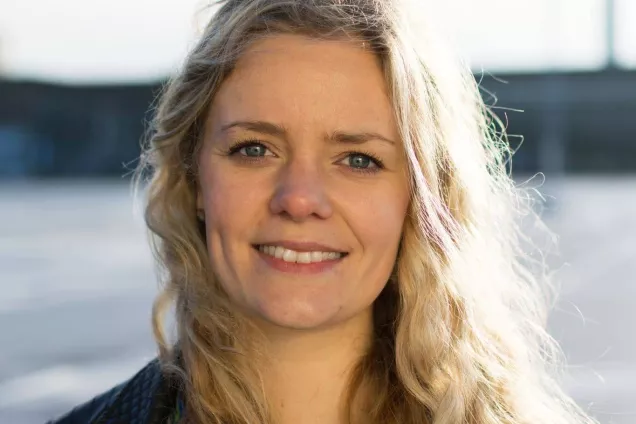 Sandra Jönsson, alumn från Service management health
