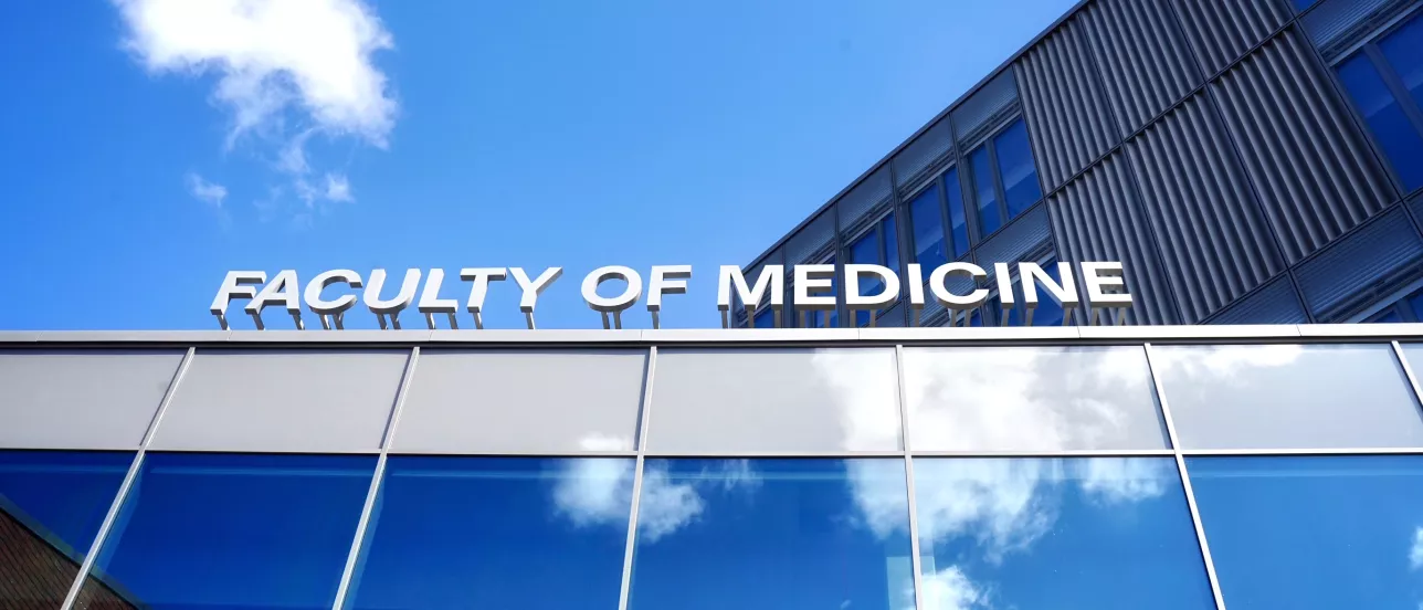 Bild på Medicinska fakultetens fasad